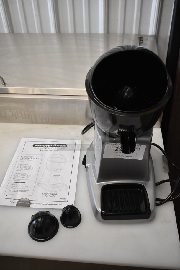 BRAND NEW SCRATCH AND DENT! Hamilton Beach 66900 Countertop Electric Citrus Juicer. 120 Volts, 1 Phase. Tested and Working! - Image 2 of 9