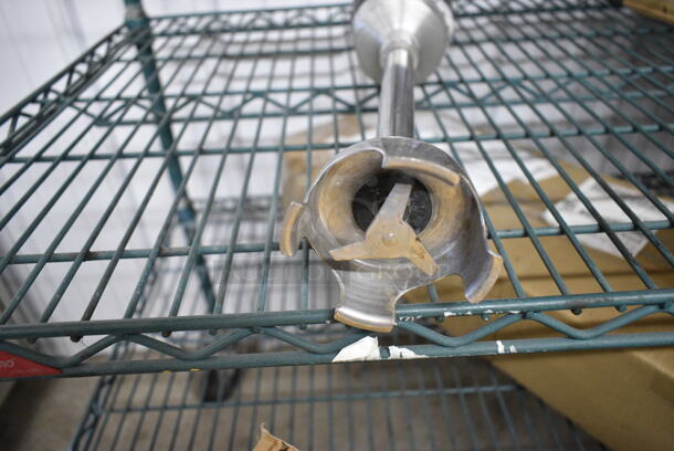 Waring Metal Commercial Immersion Blender. 120 Volts, 1 Phase. Cannot Test - Battery Needs To Be Charged. - Image 4 of 5