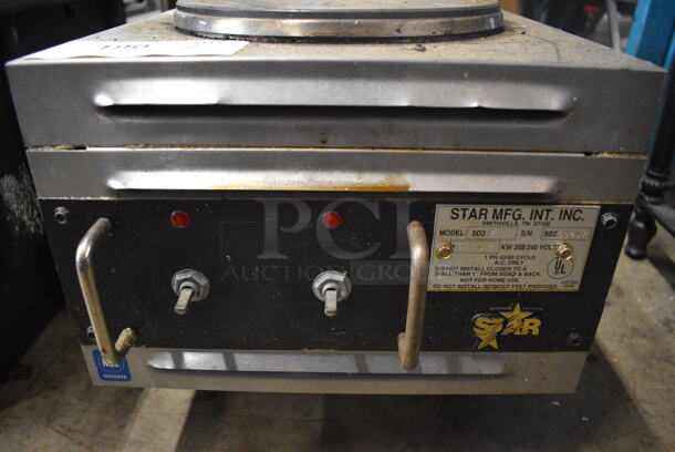 Star Model 502F Stainless Steel Commercial Countertop Electric Powered 2 Burner Hot Plate Range. 208/240 Volts. 12x24x13 - Image 2 of 5