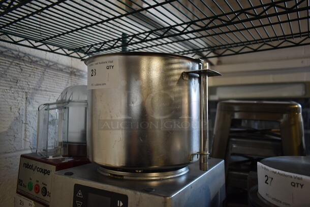 2020 Sammic CK-38V Stainless Steel Commercial Countertop Food Processor w/ S Blade. No Lid. 120 Volts, 1 Phase. Tested and Working! - Image 4 of 6