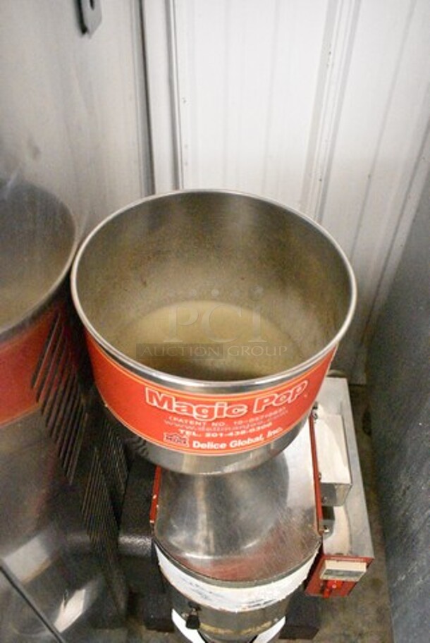 Magic Pop DMP-1 Metal Commercial Rice Cake Machine. 115 Volts, 1 Phase. Tested and Working!  - Image 2 of 5