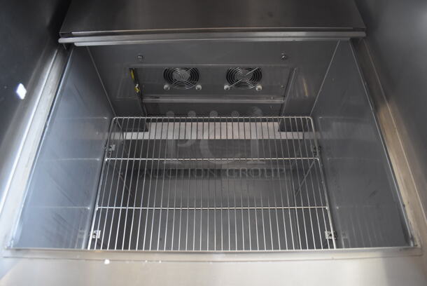 2021 H&K International HKM Commercial Stainless Steel Refrigerated Chicken Batter Station On Commercial Casters. 110-120V, 1 Phase. Tested and Working! - Image 5 of 8