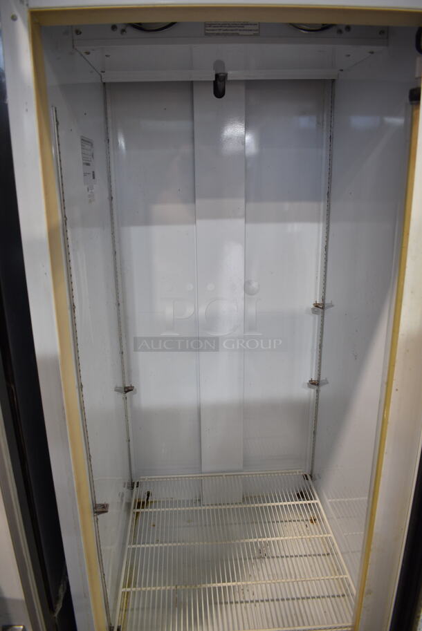 Beverage Air MMF23-1-W Metal Commercial Single Door Reach In Freezer w/ Poly Coated Racks. 115 Volts, 1 Phase. Tested and Working! - Image 3 of 4