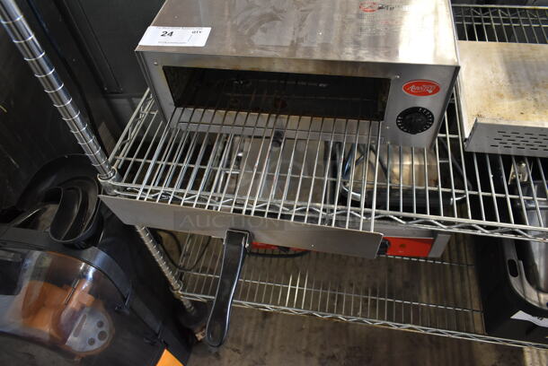 Avantco 177CPO12 Stainless Steel Commercial Countertop Snack / Pizza Oven. 120 Volts, 1 Phase. Tested and Working! - Image 6 of 11