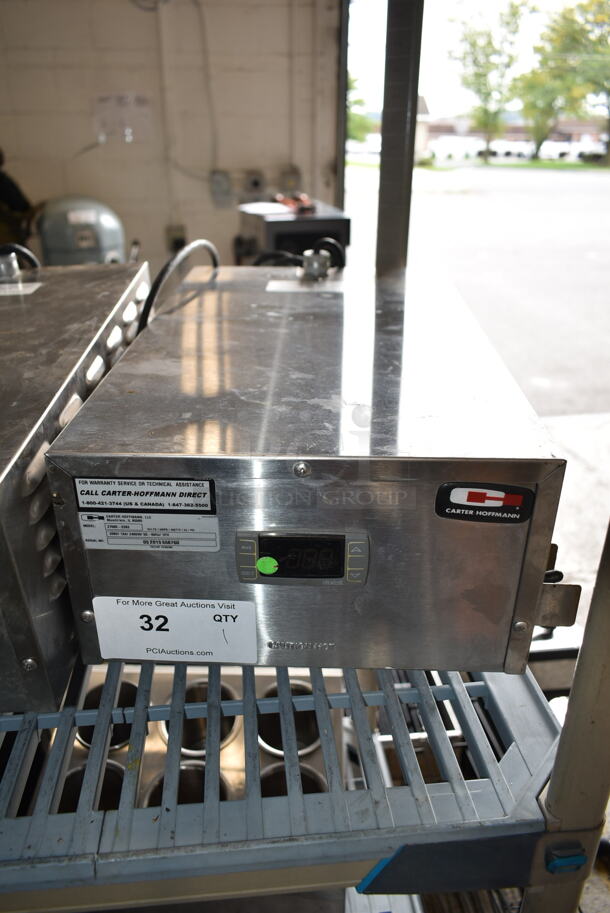 Carter Hoffmann 27080-2293 Stainless Steel Commercial Single Drawer Warming Drawer 208 Volts, 1 Phase.  - Image 1 of 5