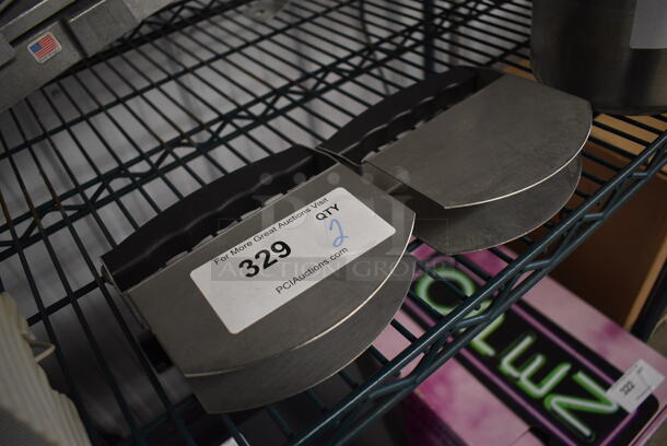2 Nemco Model SMC100 Stainless Steel Rocking Salad Cutter Tosser. 6.5x1.5x6.5. 2 Times Your Bid! - Image 2 of 3