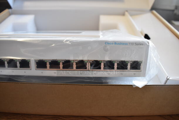 2 BRAND NEW IN BOX! Cisco Business CBS110-16T Ethernet Switch. 11x7x2. 2 Times Your Bid! - Image 4 of 7