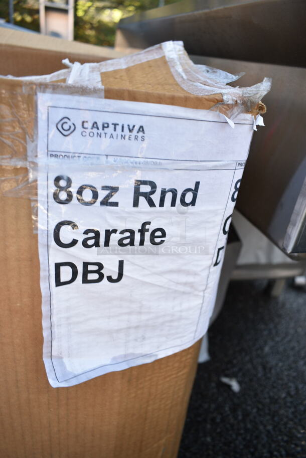2 BRAND NEW SCRATCH AND DENT! Boxes of Clear Poly Bottles. 2 Times Your Bid! - Image 4 of 7