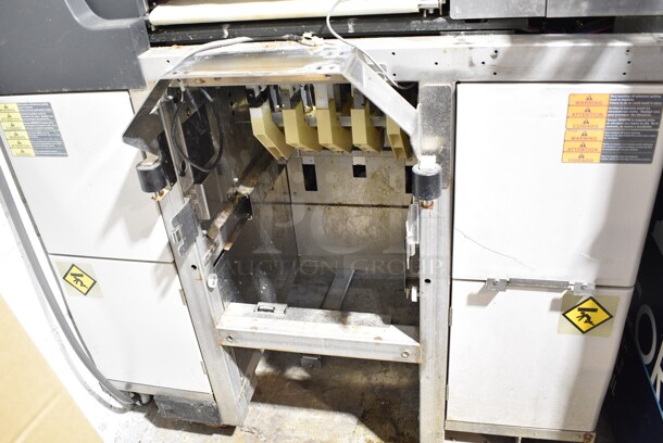 Digi AW-4600 Stainless Steel Commercial Floor Style Fully Integrated weigh-wrap-label System. 208/240 Volts, 1 Phase.  - Image 2 of 10
