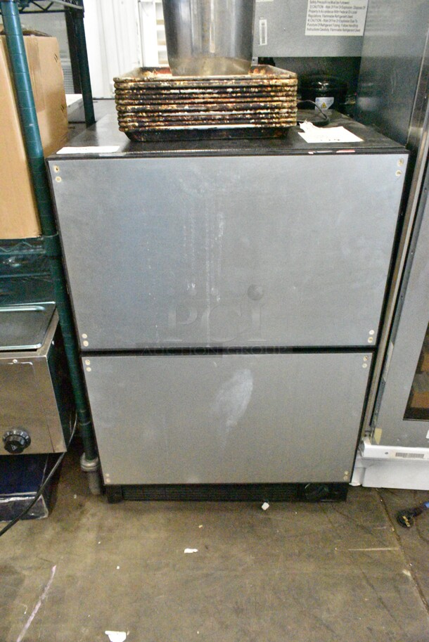 KitchenAid KUDF204KPA Metal 2 Drawer Cooler/Freezer. Panel Ready. Tested and Powers On But Does Not Get Cold - Image 1 of 6