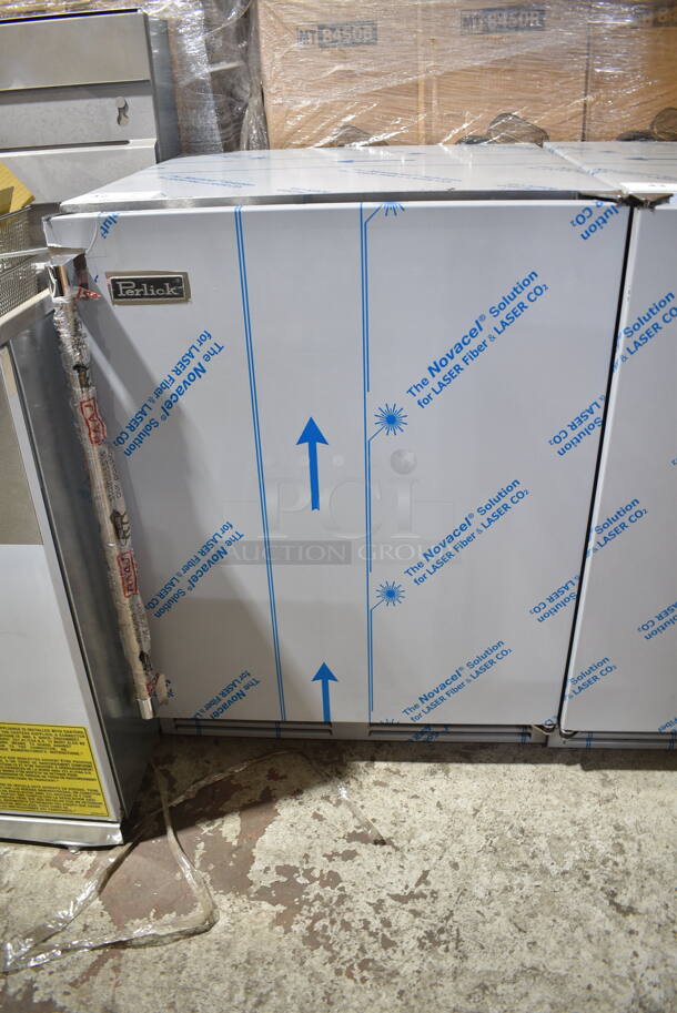 BRAND NEW! 2021 Perlick HB24RS4S-00-SRF0R Stainless Steel Commercial Single Door Undercounter Cooler. 115 Volts, 1 Phase. Tested and Working! - Image 5 of 5