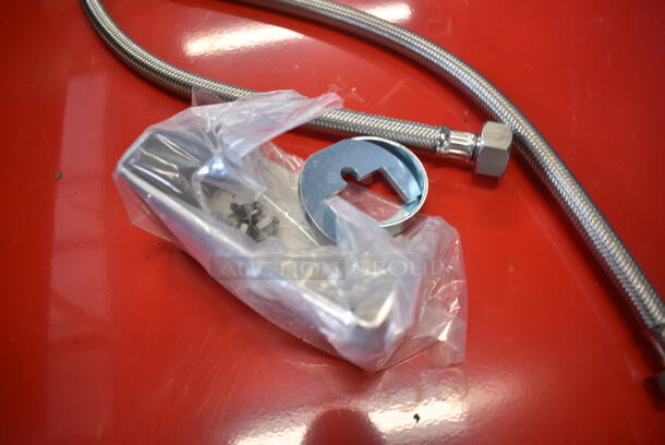 BRAND NEW SCRATCH AND DENT! Faucet w/ Handles.  - Image 6 of 6