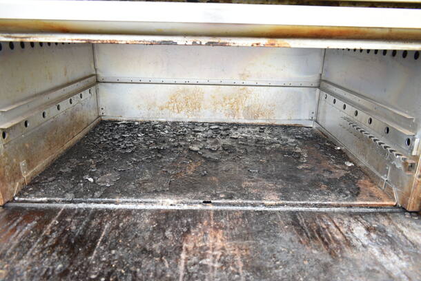 2 Blodgett 966 Stainless Steel Commercial Natural Gas Powered Single Deck Pizza Oven. 2 Times Your Bid!  - Image 8 of 12
