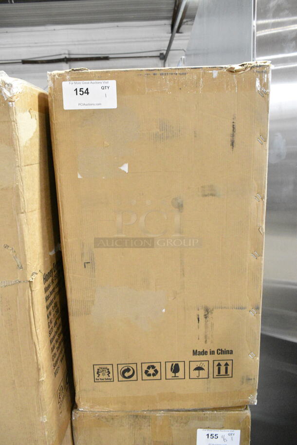 BRAND NEW SCRATCH AND DENT! Vevor HE-15C-3M-US 3 Frame Honey Extractor, Stainless Steel Manual Beekeeping Extraction, Honeycomb Drum Spinner with Transparent Lid - Image 2 of 3