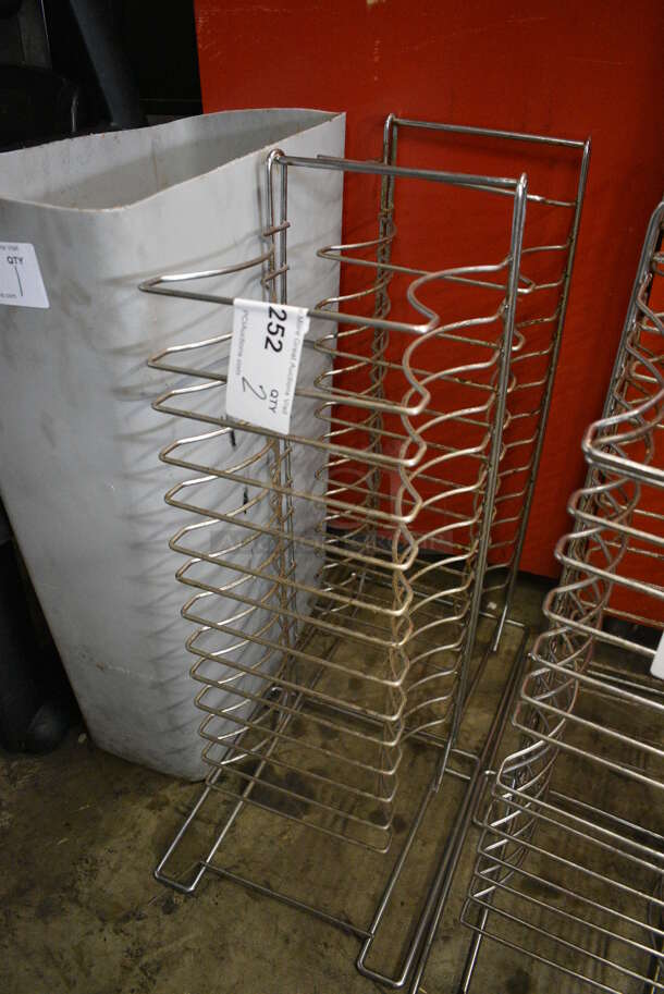 2 Metal Countertop Pizza Pan Racks. 12x12x27.5. 2 Times Your Bid! - Image 2 of 3