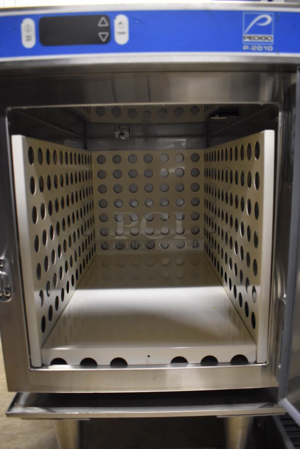 Alto Shaam P-2010 Stainless Steel Commercial Electric Powered Warming Holding Cabinet. 120 Volts, 1 Phase. 16x24x27. Tested and Powers On But Does Not Get Warm - Image 4 of 6