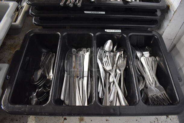 ALL ONE MONEY! Lot of 8 Various Bins of Silverware! - Image 6 of 8