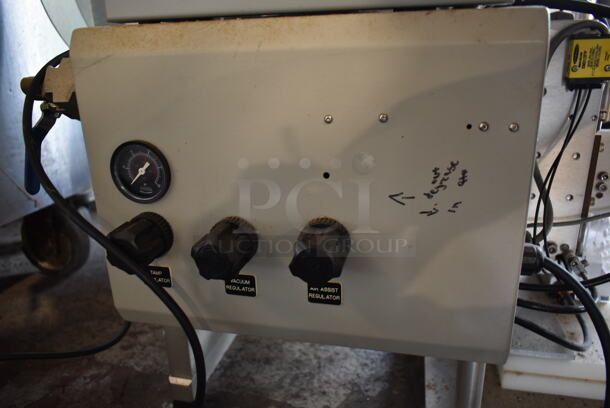 Quadrel TL2 Metal Countertop Semi Automatic Labeling Machine. 120 Volts, 1 Phase. Tested and Working! - Image 8 of 10