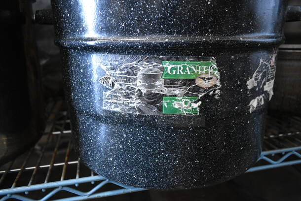 2 Metal Steam Pots w/ Lid. 2 Times Your Bid! - Image 3 of 4