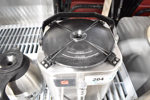 4 Various Metal Items; 3 Satellite Servers and 1 Coffee Pot. 4 Times Your Bid! - Image 9 of 11