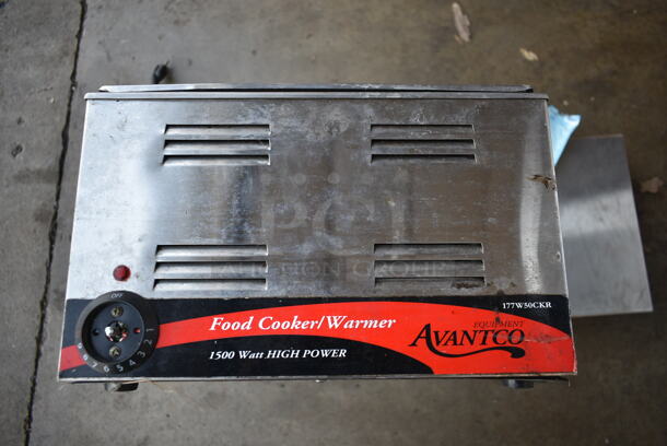 Avantco 177W50CKR Stainless Steel Commercial Countertop Food Warmer. 120 Volts, 1 Phase. Tested and Does Not Power On
 - Image 6 of 6