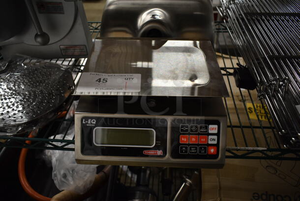 BRAND NEW SCRATCH AND DENT! Torrey L-EQ 5/10 Stainless Steel 10 lb. Digital Portion Control Scale. Tested and Working! - Image 2 of 7