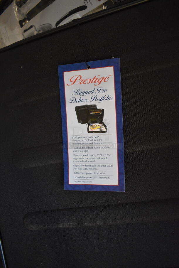 3 BRAND NEW! Prestige Rugged Pro Deluxe Portfolio. 20x16.5x3. 3 Times Your Bid! - Image 3 of 3