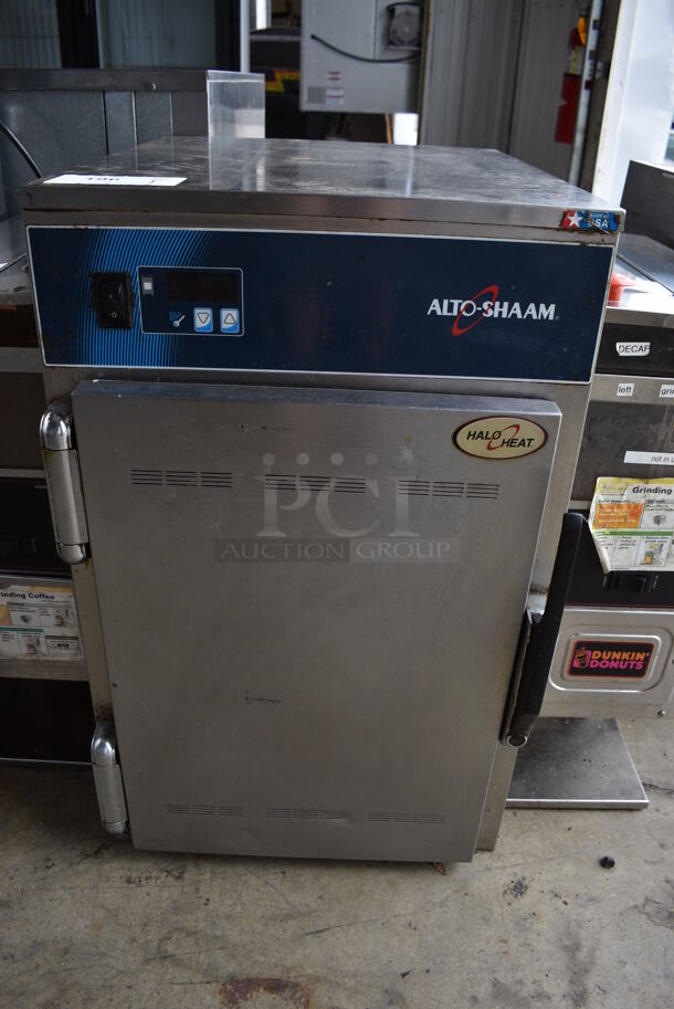 2012 Alto Shaam Model 500-S Stainless Steel Commercial Warming Cabinet. 120 Volts, 1 Phase. 18x22x28. Tested and Working!