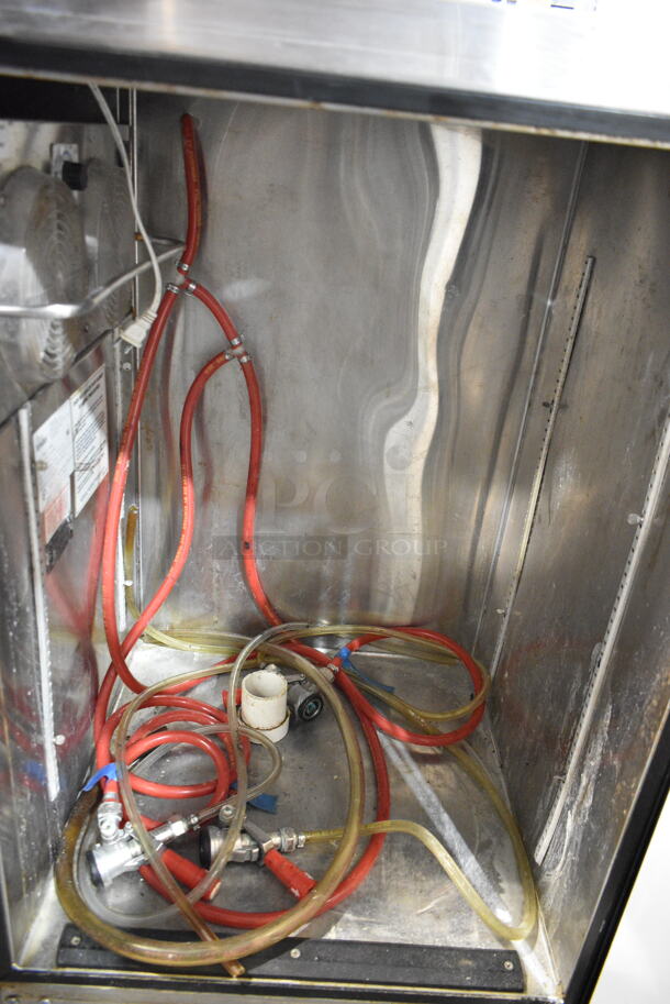 Glastender BB36-L1-XNH(R) Stainless Steel Commercial Single Door Direct Draw Kegerator w/ 3 Couplers. 115 Volts, 1 Phase. Tested and Working! - Image 2 of 4
