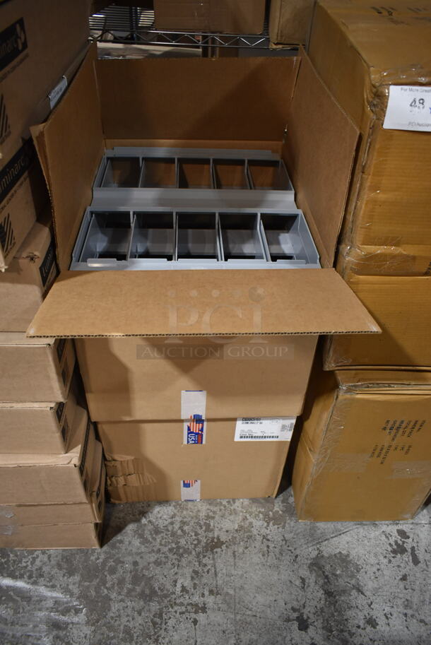 2 Boxes of 5 BRAND NEW! Cambro CSDDC5151 16 1/3" x 20 1/2" x 3 3/8" Dome Drying Cradle for Camshelving® Premium, Elements, and Elements XTRA Series. 2 Times Your Bid! - Image 4 of 6