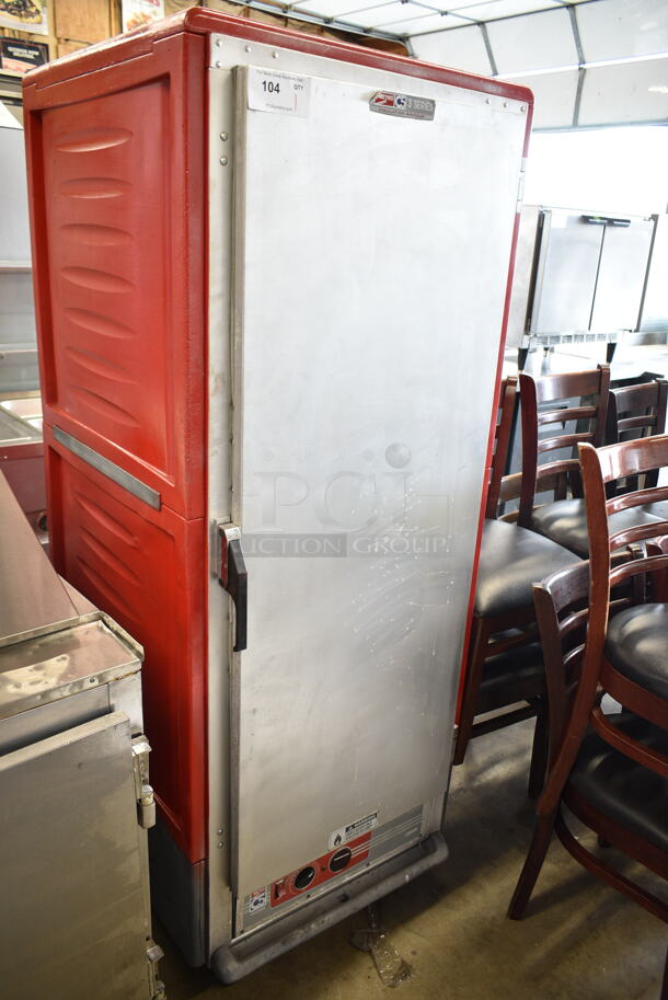 Metro C5 3 Series Metal Single Door Heated Holding Cabinet on Commercial Casters. Cannot Test Due To Damaged Plug - Image 2 of 9