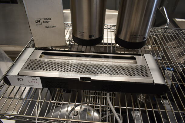 ALL ONE MONEY! Lot of2 Air Pots, Bug Zapper and Thunder Group Poly Soap Dispenser - Image 2 of 4