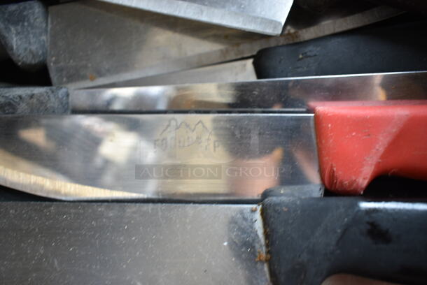 50 SHARPENED Stainless Steel Knives Including Chef Knives. 50 Times Your Bid!  - Image 8 of 9
