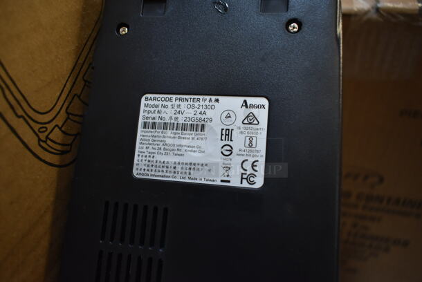 LIKE NEW! Argox OS-2130D Barcode Printer.  - Image 5 of 6