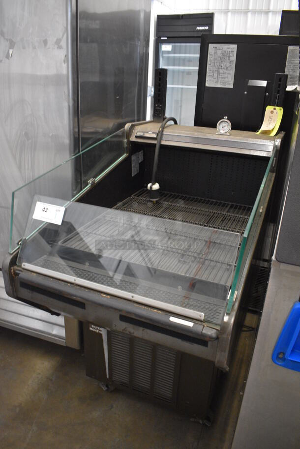 Barker Metal Commercial Floor Style Open Grab N Go Merchandiser on Commercial Casters. 120 Volts, 1 Phase. 27x44x54. Cannot Test Due To Plug Style - Image 2 of 8