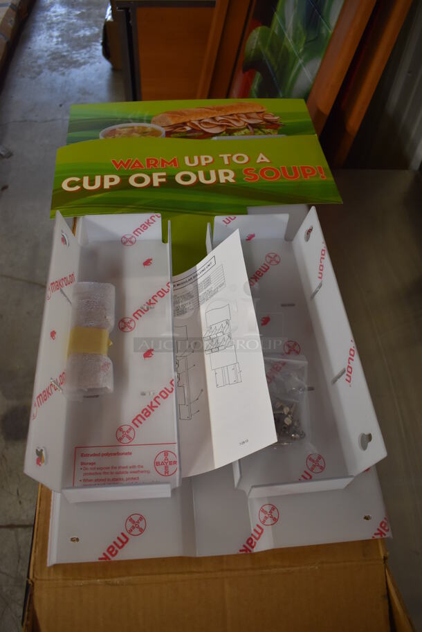 4 BRAND NEW IN BOX! Duke Poly 2 Tier Attachment for Soup Warmer. 27x14.5x1. 4 Times Your Bid! - Image 4 of 10