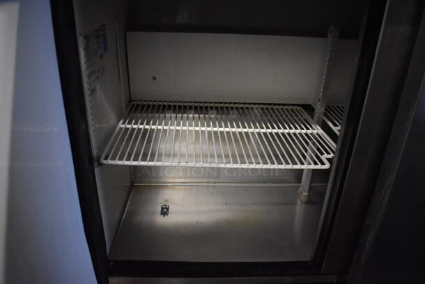 2011 True TUC-72 ENERGY STAR Stainless Steel Commercial 3 Door Undercounter Cooler on Commercial Casters. 115 Volts, 1 Phase. 72.5x30.5x36. Tested and Working! - Image 5 of 6