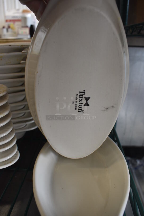 12 White Ceramic Single Serving Casserole Dishes. 10x5x1. 12 Times Your Bid! - Image 3 of 3