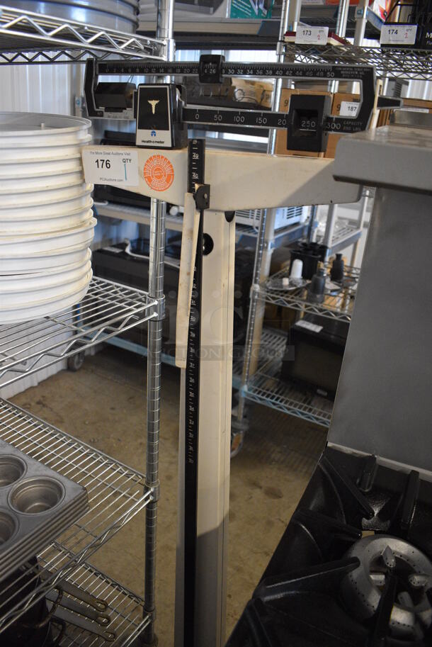 Health O Meter Metal Floor Style Scale. 16x22x58 - Image 4 of 4