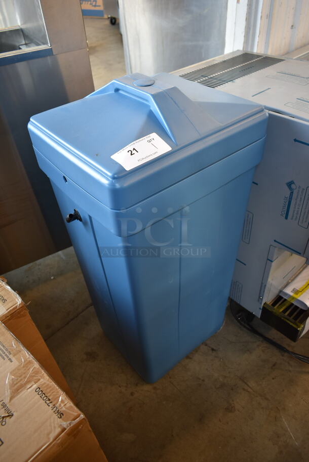 BRAND NEW SCRATCH AND DENT! Pentair FLECK Blue Poly Water Softening System Component. - Image 2 of 4