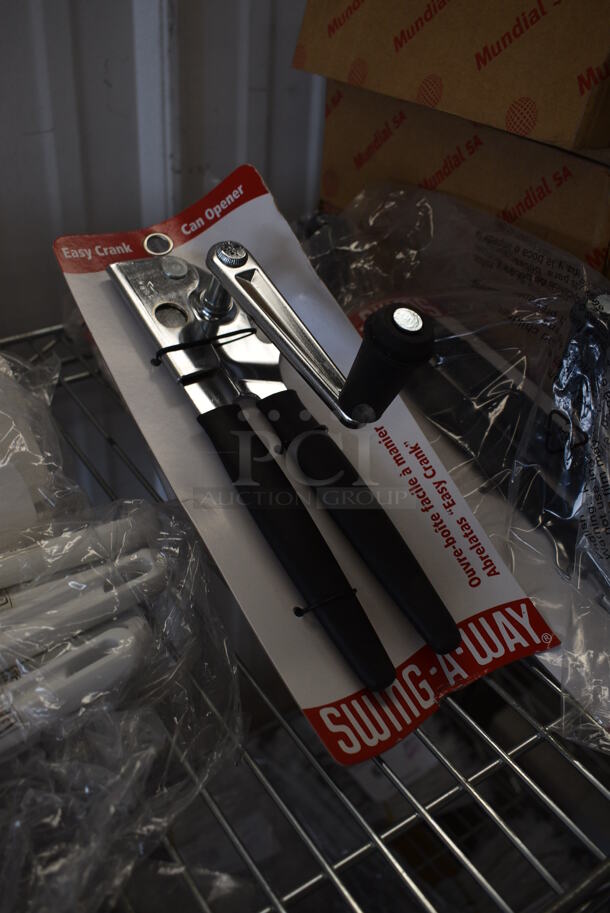 4 BRAND NEW! Swing-a-way Stainless Steel Can Openers. 8". 4 Times Your Bid! - Image 2 of 3