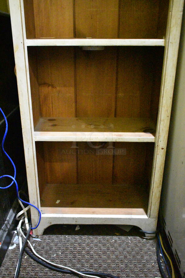 Wooden Bookshelf. (check in)  - Image 4 of 4