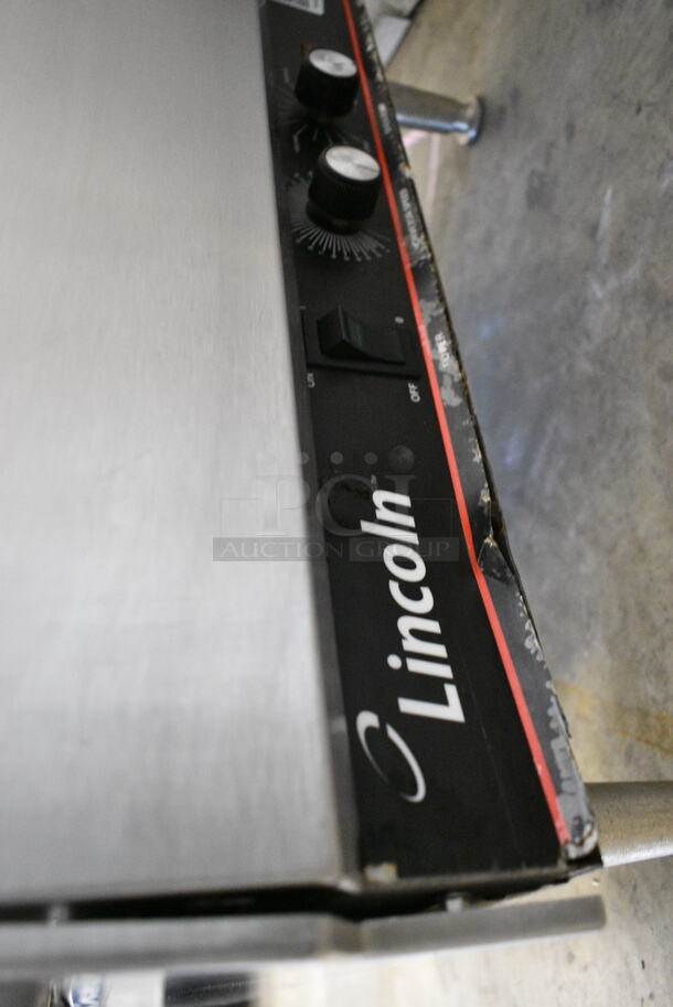 Lincoln Impinger Stainless Steel Commercial Countertop Electric Powered Conveyor Pizza Oven. 208-240 Volts, 1 Phase.  - Image 7 of 8