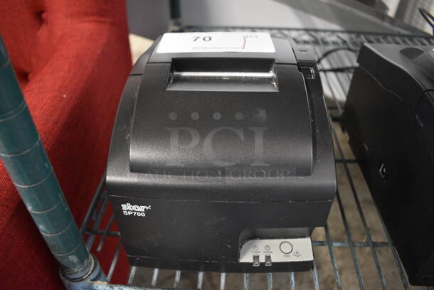 Star Micronics Model SP700 Receipt Printer. 100-240 Volts, 1 Phase. 6x10x6