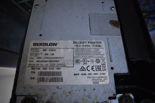 Bixolon SRP-275IIIC Receipt Printer. 6.5x9x6 - Image 4 of 4