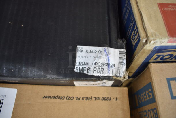 PALLET LOT of 64 BRAND NEW Boxes Including Tork 552120 Towel Dispenser, Tork 473200 Toilet Paper Dispenser, Georgia Pacific 59206 Toilet Paper Dispenser, Twin Toilet Tissue Dispenser, Tork 93T Towel Dispenser, Tork 302030 Towel Dispenser, Georgia Pacific 59210 Toilet Paper Dispenser, Kimberly Clark 0955101 Dispenser, Purell White Soap Dispenser, Sterno Green Wick Chafing Dish Fuel, Kimberly Clark 48857 Dispenser, Bed Risers. 64 Times Your Bid! - Image 11 of 12