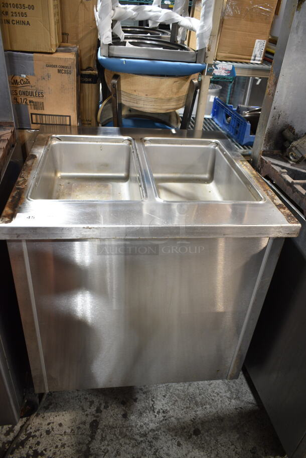 Stainless Steel 2 Well Steam Table. Cannot Test Due To Plug Style - Image 2 of 4
