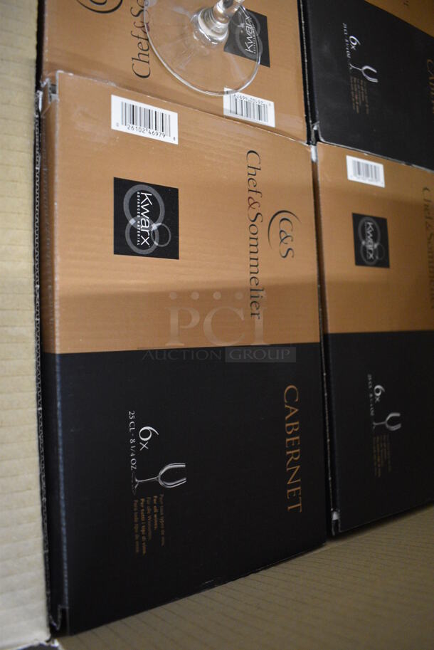 24 BRAND NEW IN BOX! Chef & Sommelier Cabernet Tulip Stemmed Wine Glasses. 2.5x2.5x7. 24 Times Your Bid! - Image 3 of 4