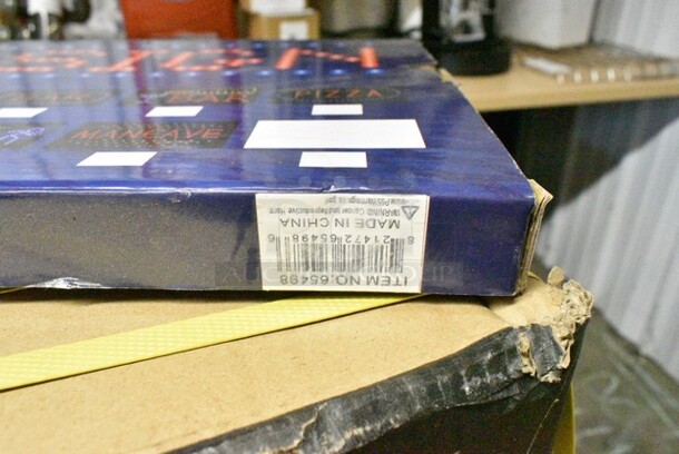 3 Various Items Including Ticket Number Dispenser w/ Number Sign, Scale and LED Light Up Sign. 3 Times Your Bid!  - Image 3 of 10