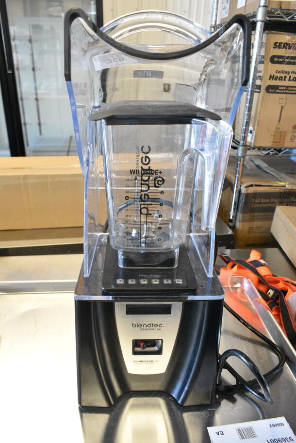 BRAND NEW SCRATCH AND DENT! Blendtec ICB5/ABC5 Countertop Blender w/ Enclosure and 2 Poly Pitchers. 120 Volts, 1 Phase. Tested and Working! - Image 4 of 8